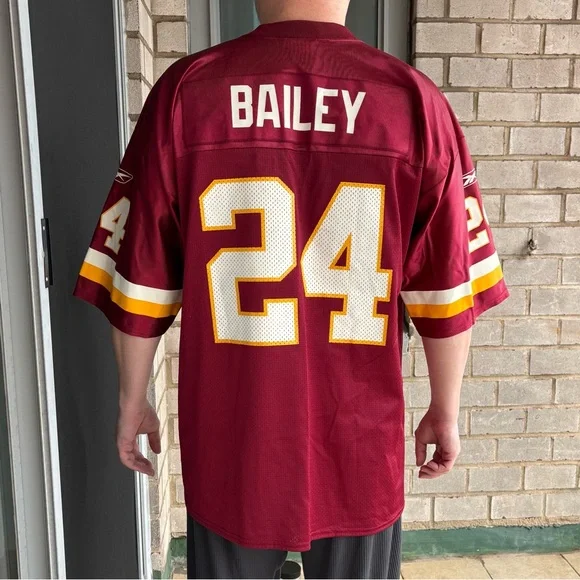Vintage Washington NFL Champ Bailey Jersey XL - Picture 2 of 7
